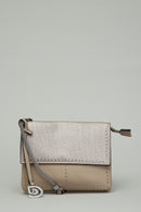 Sack Printed Taupe Women's Crossbody Bag | Derimod Sack Printed Taupe Women's Crossbody Bag | Derimod