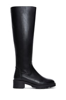 Women's Black Zippered Boots | Derimod Women's Black Zippered Boots | Derimod