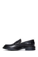 Men's Black Leather Casual Loafer | Derimod Men's Black Leather Casual Loafer | Derimod