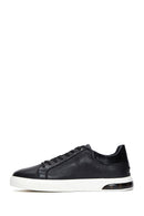 Erkek Siyah Deri Sneaker | Derimod Erkek Siyah Deri Sneaker | Derimod