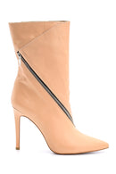 Women's Leather Heeled Boots | Derimod Women's Leather Heeled Boots | Derimod