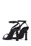 Women's Black Heeled Sandals | Derimod Women's Black Heeled Sandals | Derimod