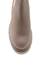 Women's Leather Thick Soled Chelsea Boots | Derimod Women's Leather Thick Soled Chelsea Boots | Derimod