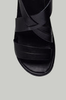 Black Men's Leather Sandals | Derimod Black Men's Leather Sandals | Derimod