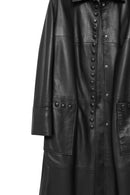 Stella Women's Black Regular Leather Trench Coat | Derimod Stella Women's Black Regular Leather Trench Coat | Derimod