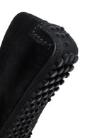 Men's Black Suede Leather Casual Loafer | Derimod Men's Black Suede Leather Casual Loafer | Derimod