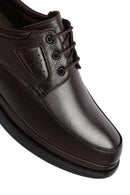 Men's Brown Lace Up Leather Casual Shoes | Derimod Men's Brown Lace Up Leather Casual Shoes | Derimod