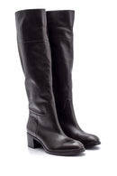 Women's Heeled Leather Boots | Derimod Women's Heeled Leather Boots | Derimod