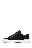 Men's Black Lace Up Leather Sneakers | Derimod Men's Black Lace Up Leather Sneakers | Derimod