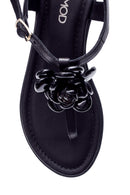 Women's Floral Detailed Sandals | Derimod Women's Floral Detailed Sandals | Derimod