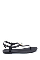 Women's Stone Detailed Sandals | Derimod Women's Stone Detailed Sandals | Derimod
