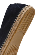 Erkek Lacivert Süet Deri Espadril | Derimod Erkek Lacivert Süet Deri Espadril | Derimod
