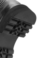 Men's Black Lace-Up Zipper Detailed Leather Casual Boots | Derimod Men's Black Lace-Up Zipper Detailed Leather Casual Boots | Derimod