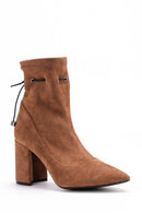 Women's Stretch Suede Boots | Derimod Women's Stretch Suede Boots | Derimod