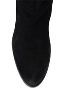 Women's Suede Leather Boots | Derimod Women's Suede Leather Boots | Derimod