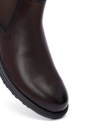 Men's Brown Leather Chelsea Boot | Derimod Men's Brown Leather Chelsea Boot | Derimod