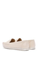 Kadın Bej Loafer | Derimod Kadın Bej Loafer | Derimod