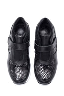 Women's Leather Snake Pattern Shoes | Derimod Women's Leather Snake Pattern Shoes | Derimod