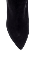 Women's Suede Leather Heeled Boots | Derimod Women's Suede Leather Heeled Boots | Derimod