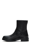 Women's Black Leather Boots | Derimod Women's Black Leather Boots | Derimod