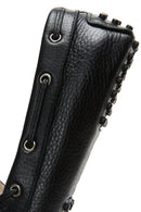 Women's Black Leather Loafer | Derimod Women's Black Leather Loafer | Derimod