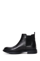 Men's Black Leather Casual Chelsea Boots | Derimod Men's Black Leather Casual Chelsea Boots | Derimod