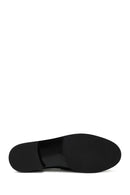 Kadın Siyah Deri Maskülen Loafer | Derimod Kadın Siyah Deri Maskülen Loafer | Derimod