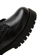 Women's Leather Flat Boots | Derimod Women's Leather Flat Boots | Derimod