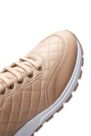 Kadın Deri Kapitone Sneaker | Derimod Kadın Deri Kapitone Sneaker | Derimod
