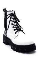 Women's Thick Soled Zippered Boots | Derimod Women's Thick Soled Zippered Boots | Derimod