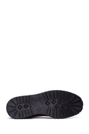 Men's Black Leather Zippered Casual Boots | Derimod Men's Black Leather Zippered Casual Boots | Derimod