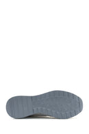 Kadın Beyaz Dolgu Topuklu Yandan Fermuarlı Deri Sneaker | Derimod Kadın Beyaz Dolgu Topuklu Yandan Fermuarlı Deri Sneaker | Derimod