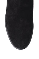 Women's Suede Heeled Boots | Derimod Women's Suede Heeled Boots | Derimod