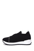 Women's Black Stone Sneaker | Derimod Women's Black Stone Sneaker | Derimod