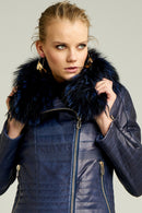 Anita Women's Leather Jacket | Derimod Anita Women's Leather Jacket | Derimod
