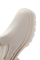 Women's Beige Thick Soled Casual Boots | Derimod Women's Beige Thick Soled Casual Boots | Derimod