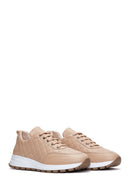 Kadın Deri Kapitone Sneaker | Derimod Kadın Deri Kapitone Sneaker | Derimod