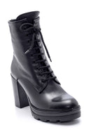 Women's Leather Heeled Boots | Derimod Women's Leather Heeled Boots | Derimod