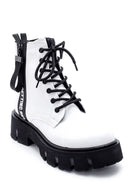 Women's Thick Sole Zipper Detailed Boots | Derimod Women's Thick Sole Zipper Detailed Boots | Derimod