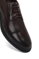 Men's Brown Lace-up Leather Classic Shoe | Derimod Men's Brown Lace-up Leather Classic Shoe | Derimod
