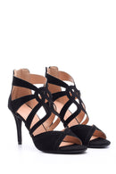 Women's Suede Heeled Shoes | Derimod Women's Suede Heeled Shoes | Derimod