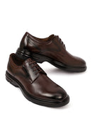 Men's Brown Lace-Up Leather Casual Shoes | Derimod Men's Brown Lace-Up Leather Casual Shoes | Derimod