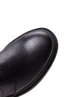 Men's Black Leather Casual Chelsea Boots | Derimod Men's Black Leather Casual Chelsea Boots | Derimod
