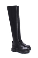 Women's Leather Long Boots | Derimod Women's Leather Long Boots | Derimod