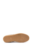 Men's Beige Lace-Up Suede Leather Sneaker | Derimod Men's Beige Lace-Up Suede Leather Sneaker | Derimod
