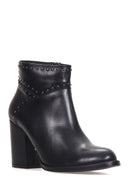 Women's Heeled Leather Boots | Derimod Women's Heeled Leather Boots | Derimod