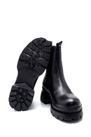 Women's Leather Thick Soled Chelsea Boots | Derimod Women's Leather Thick Soled Chelsea Boots | Derimod