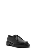 Men's Black Lace-up Leather Casual Shoes | Derimod Men's Black Lace-up Leather Casual Shoes | Derimod