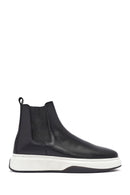 Male Black Leather Chelsea Boots | Derimod Male Black Leather Chelsea Boots | Derimod
