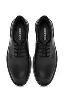 Men's Black Lace-up Leather Casual Shoes | Derimod Men's Black Lace-up Leather Casual Shoes | Derimod